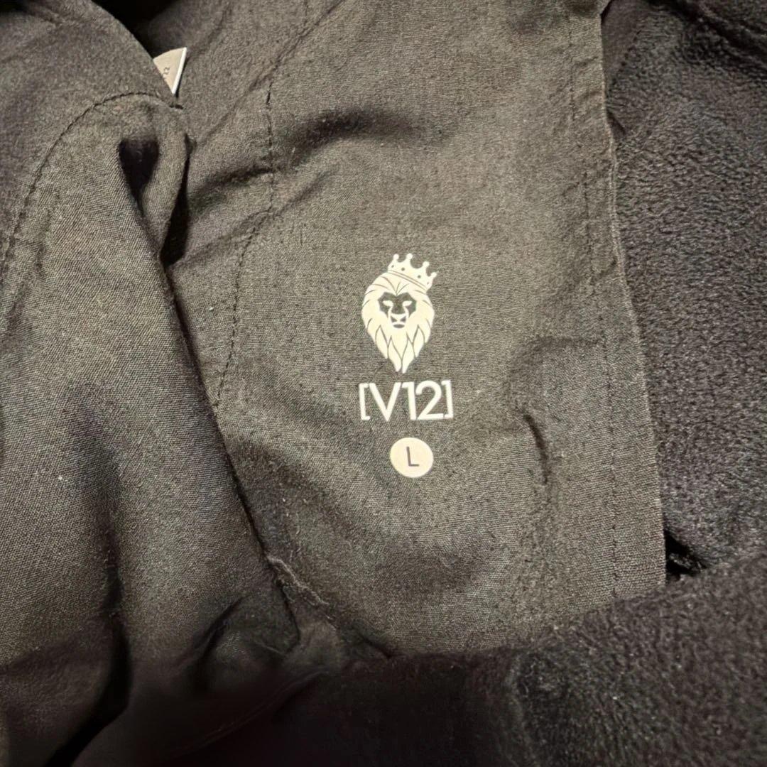 IV TWELVE ブラック セットアップ　ブルゾンＸＬ　パンツＬ