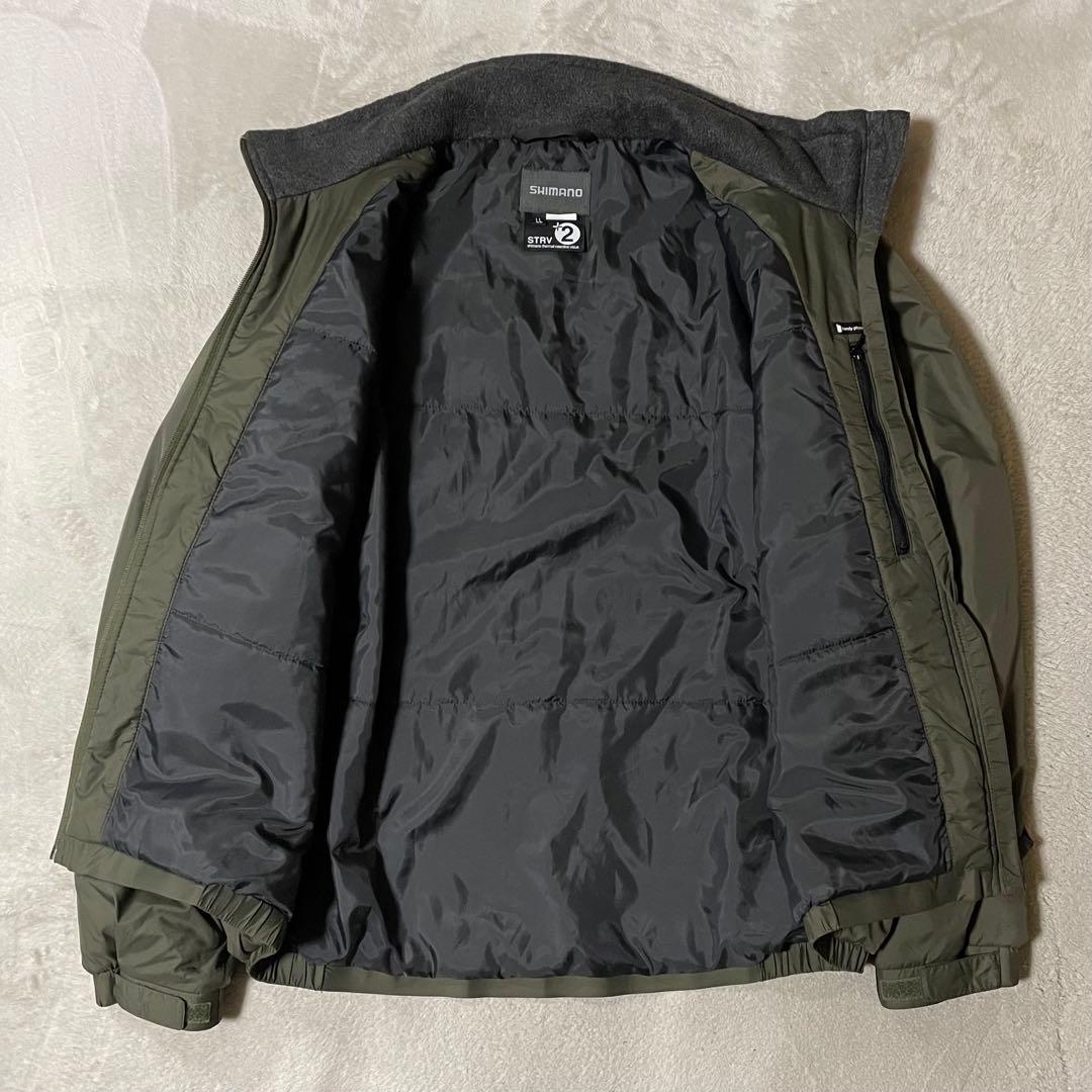 専用シマノ SHIMANO STRV＋２ 中綿 フィッシングジャケット LL美品