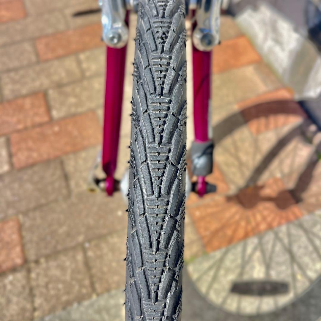ゆん KHS F20-T2 小径車 ミニベロ クロモリ 2×8速