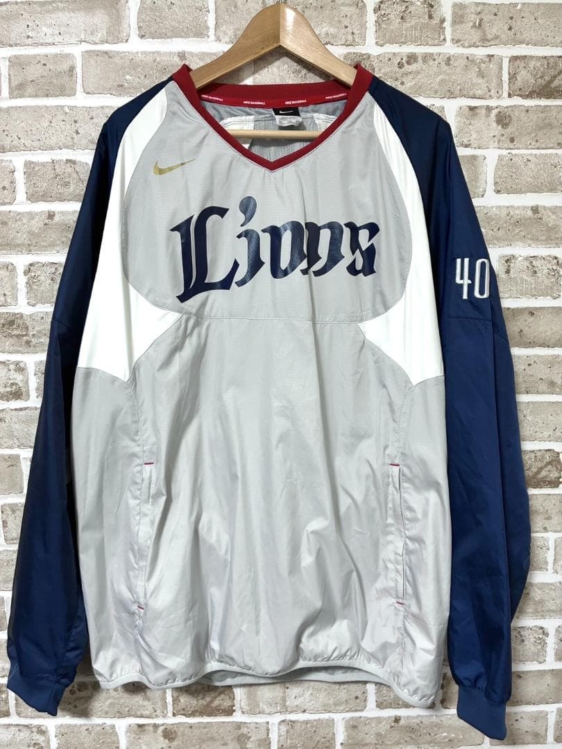 【早い者勝ち】ナイキ 埼玉西武ライオンズ 選手支給品 実使用 ジャケット 3XL