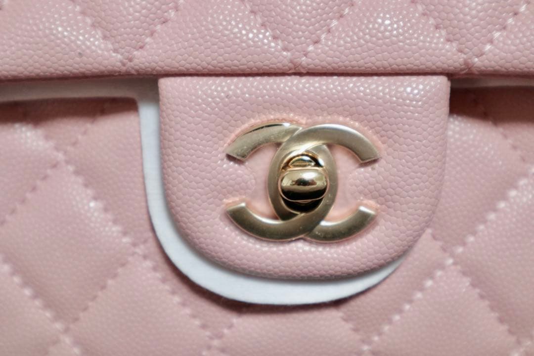 再出品　CHANEL シャネル ピンク キルティング ショルダーバッグ