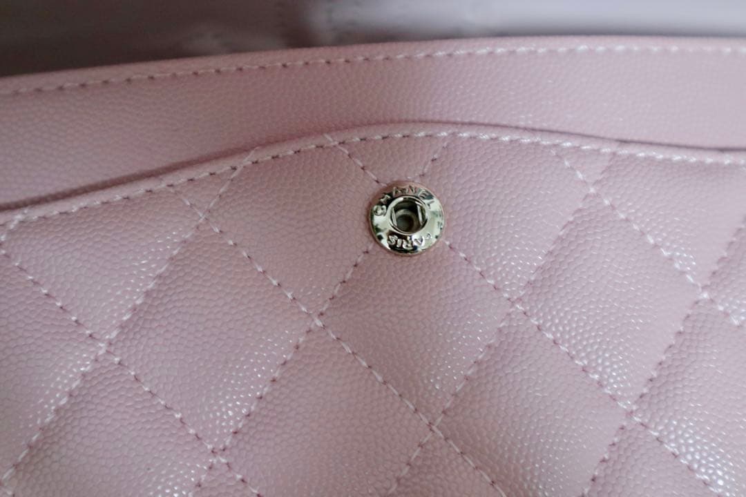 再出品　CHANEL シャネル ピンク キルティング ショルダーバッグ