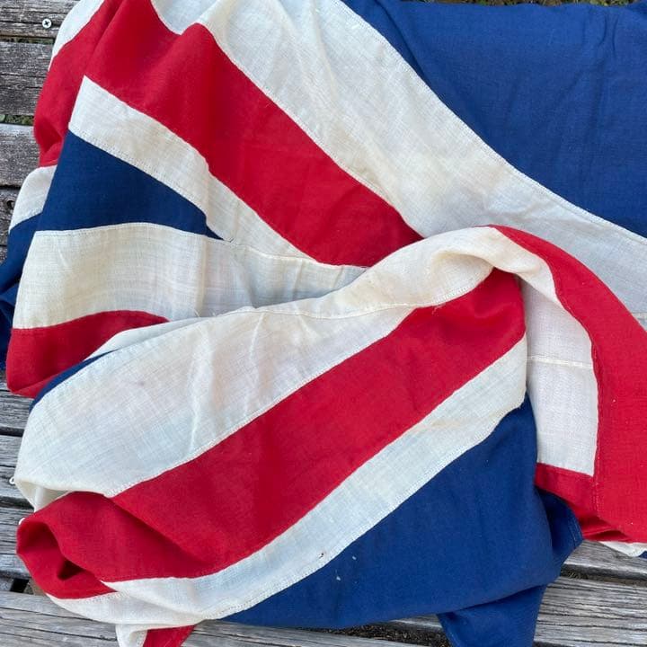 超貴重！巨大ユニオンジャック　英国イギリスアンティーク旗　ヴィンテージ古着USA