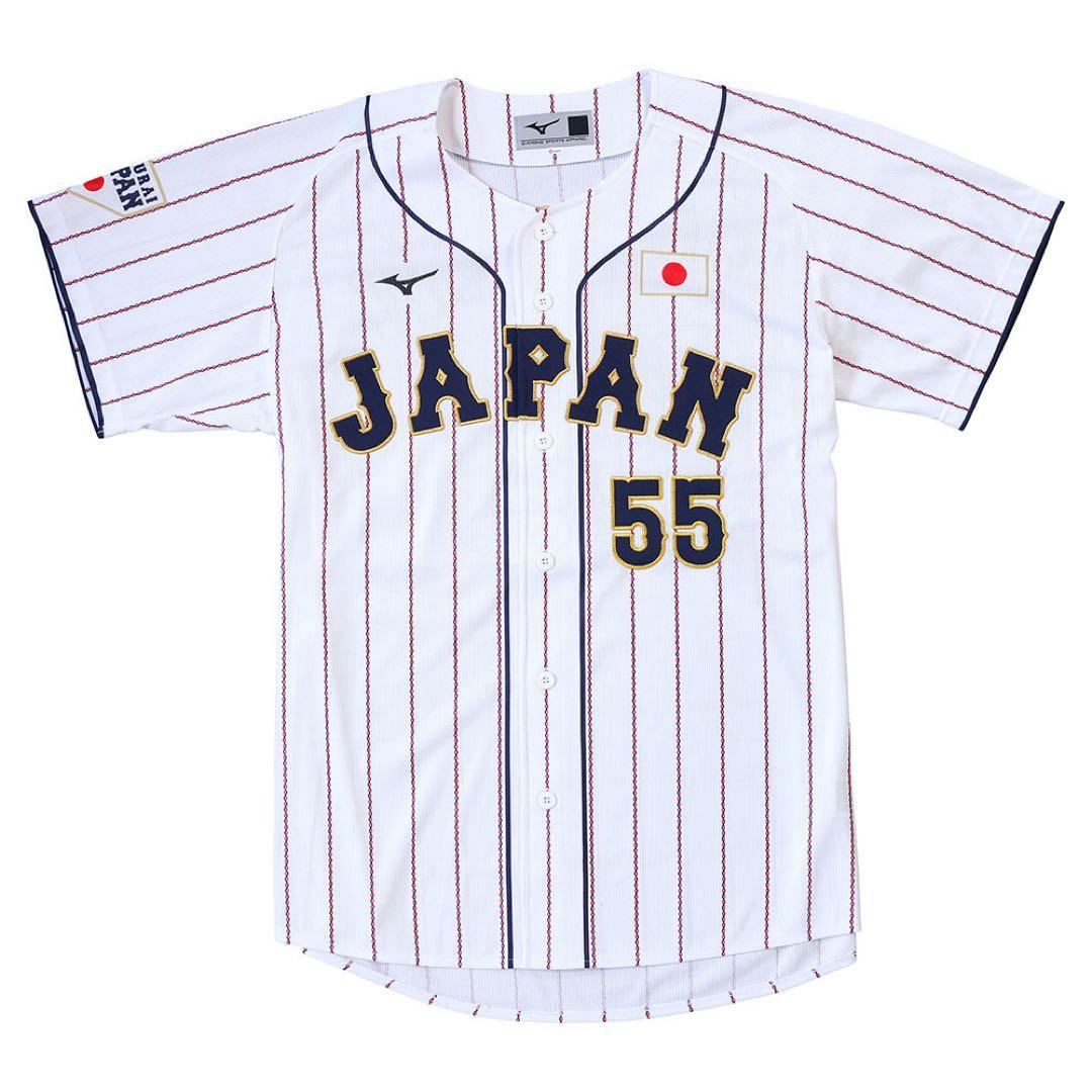 侍ジャパン レプリカユニフォーム（ホーム）22年モデル#55 村上宗隆