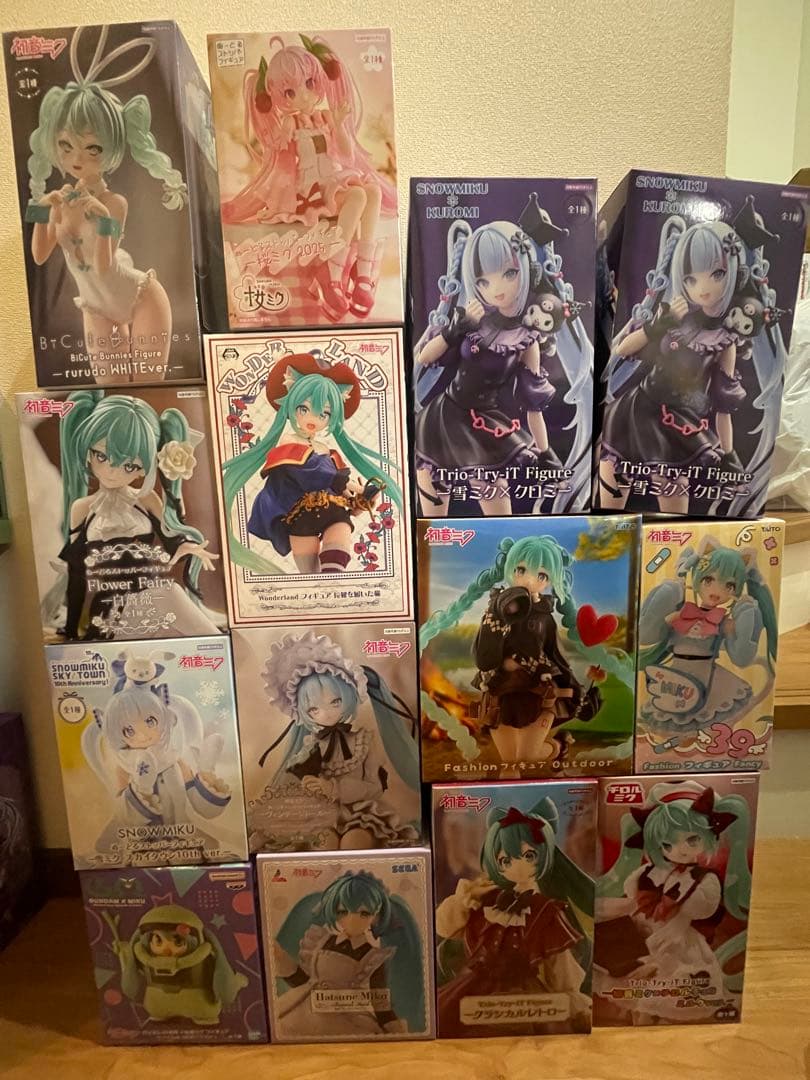 初音ミク　プライズ　フィギュア　 14点　まとめ　クロミ　ヴィンテージ　チロル他