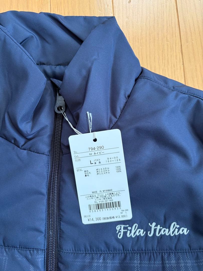 【新品未使用】FILA GOLF フィラゴルフ 中綿ブルゾン&パンツ Lサイズ
