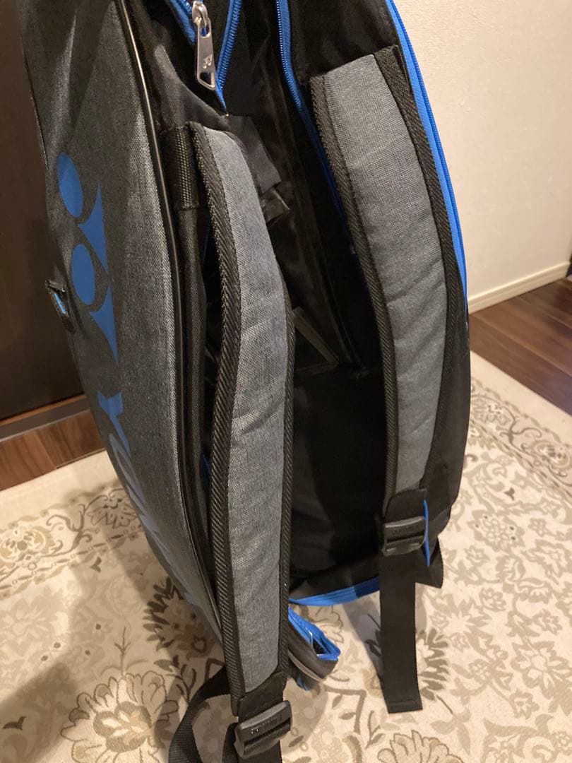 YONEX バドミントンバッグ グレー/ブルー