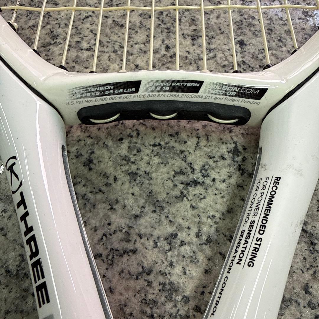 K-Factor テニスラケットウィルソン KTHREE FX スポーツ 格安
