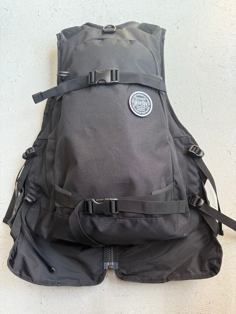 rain or shine 新品未使用 bc vest ブラック バックパック