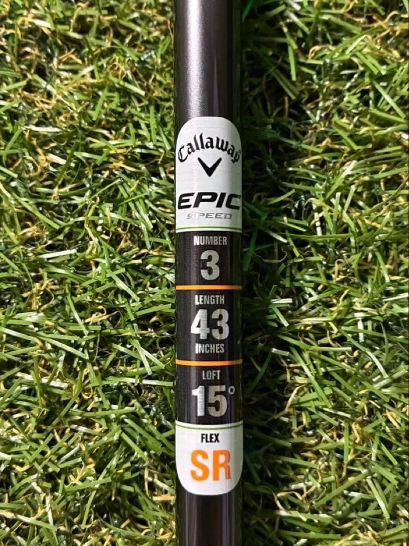 レフトハンド用　新品未使用品　EPIC SPEED 3W おまけ付き