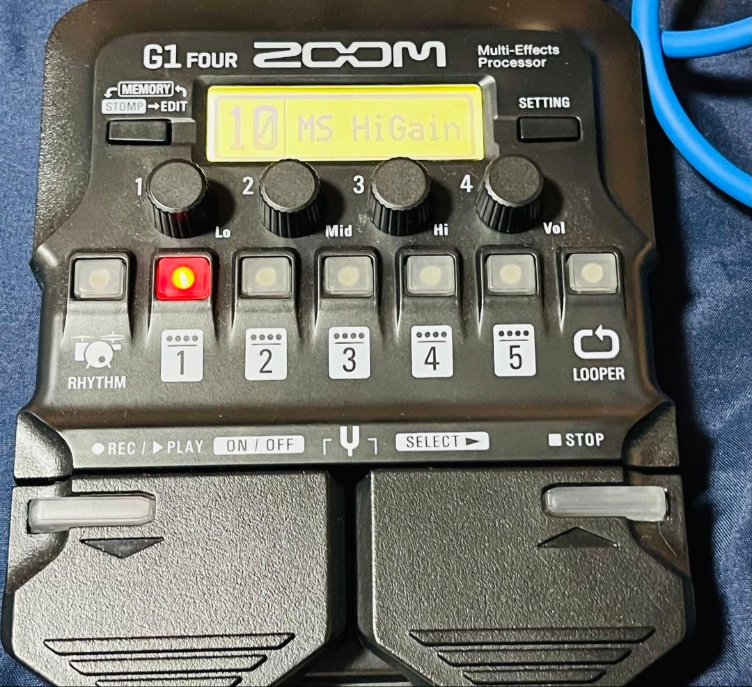 ZOOM G1 FOUR マルチエフェクター　美品