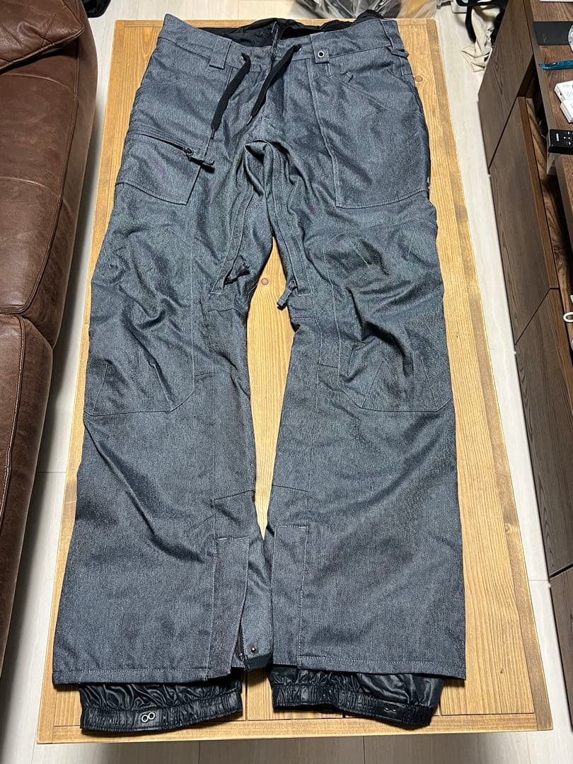 BURTON スノーボードパンツ デニム風