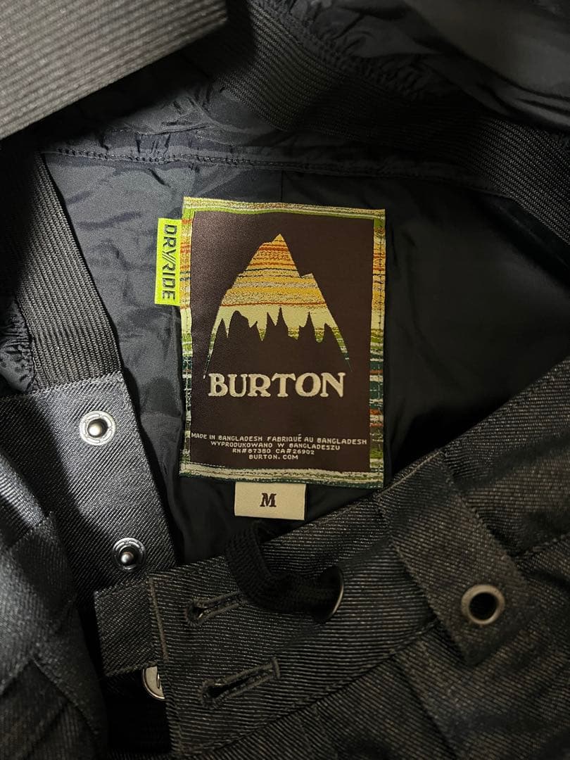 BURTON スノーボードパンツ デニム風