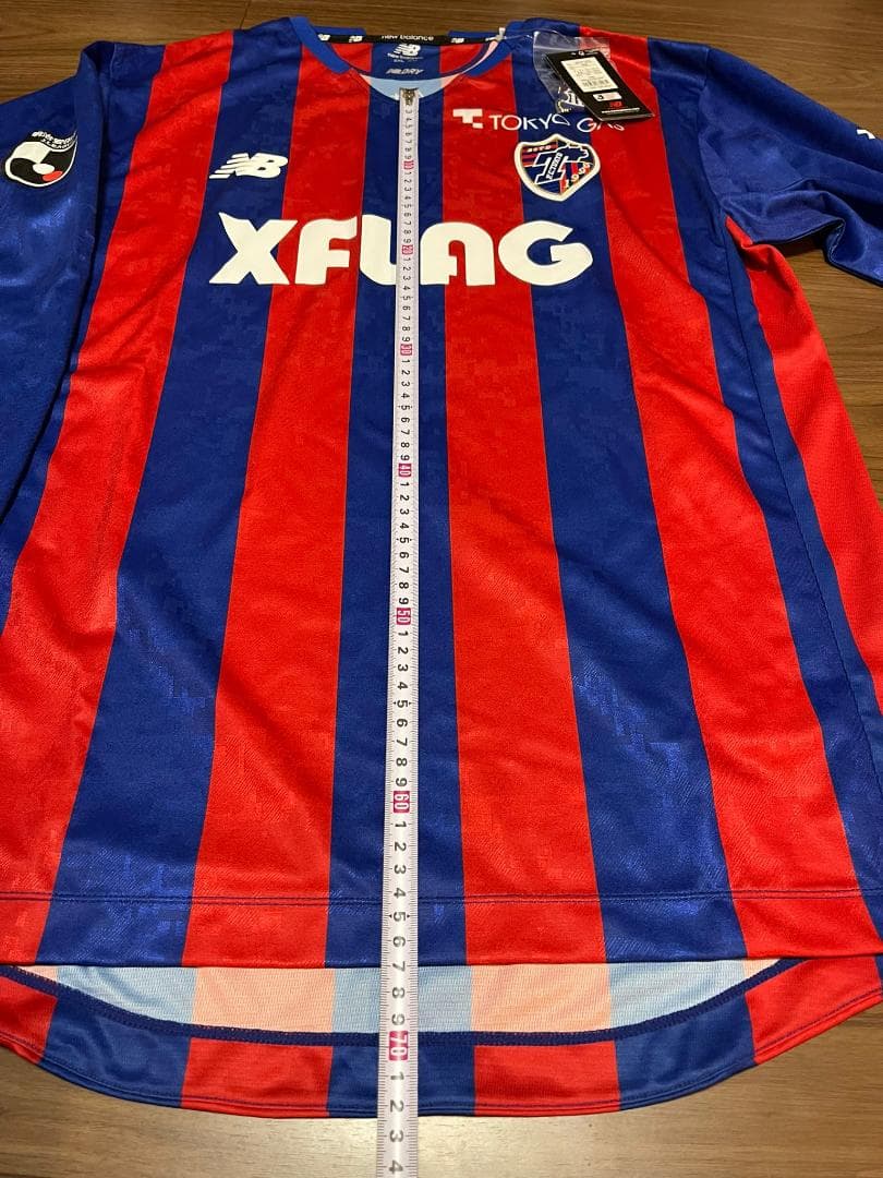 【新品タグ付き】FC東京 2021 オーセンティック ユニフォーム 長袖 2XL