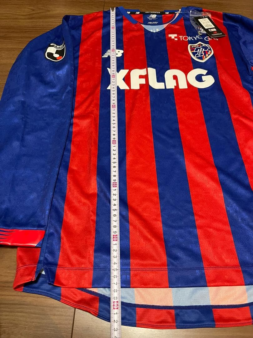 【新品タグ付き】FC東京 2021 オーセンティック ユニフォーム 長袖 2XL