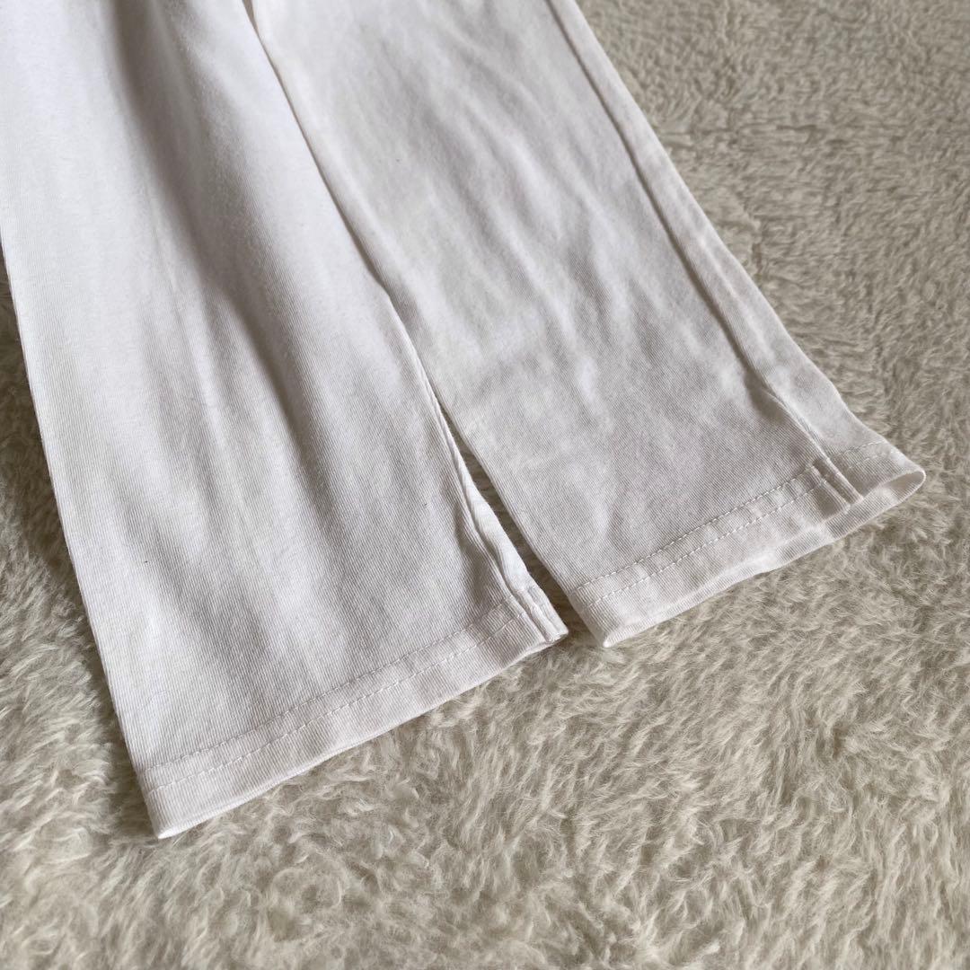 LANVIN SPORT 長袖ハイネックシャツ　ラインストーン　ロゴ　ゴルフ