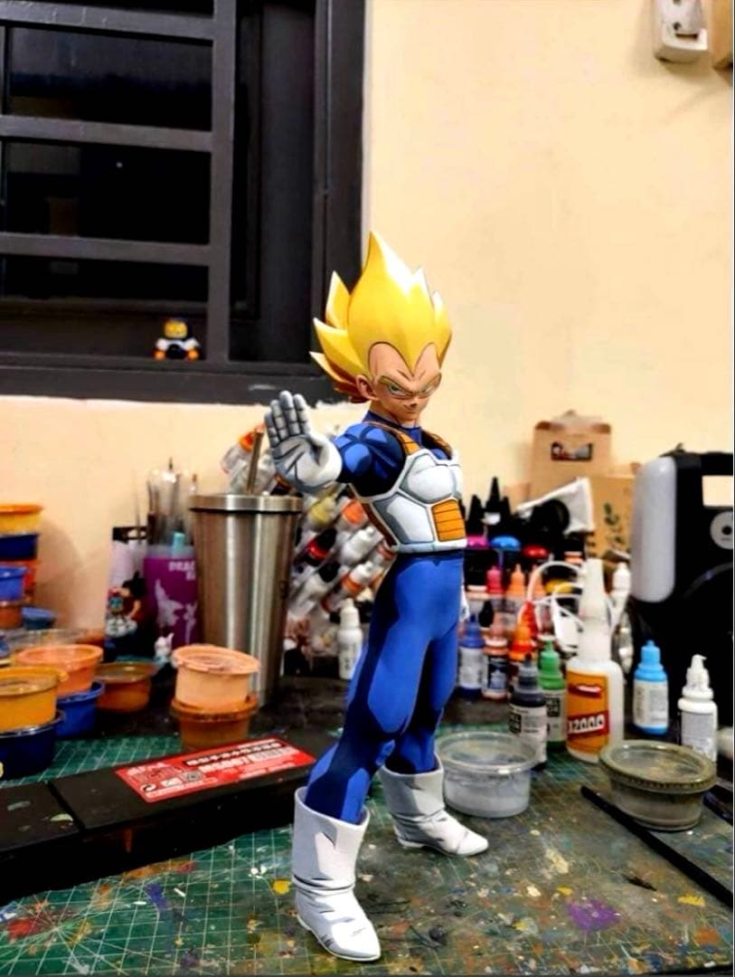 リペイント　二次元彩色　ドラゴンボール SMSP 超サイヤ人　ベジータ
