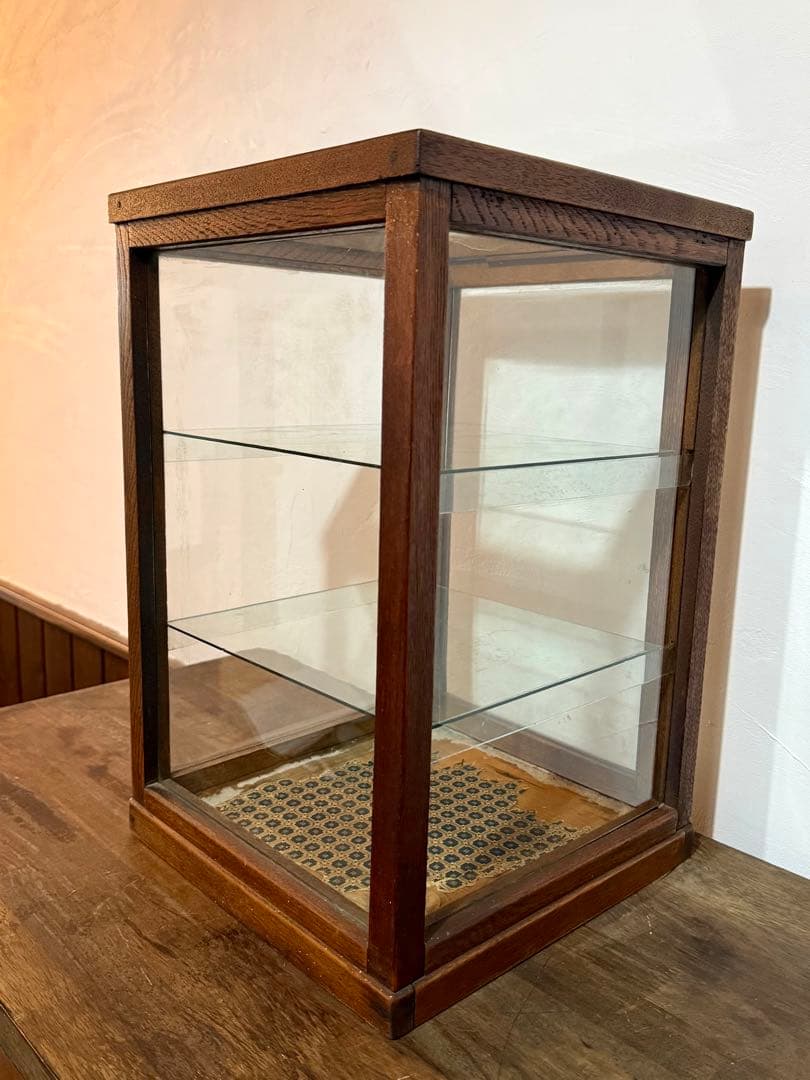 レトロ ガラスケース 展示ケース 陳列ケース 飾り棚 古家具 古道具