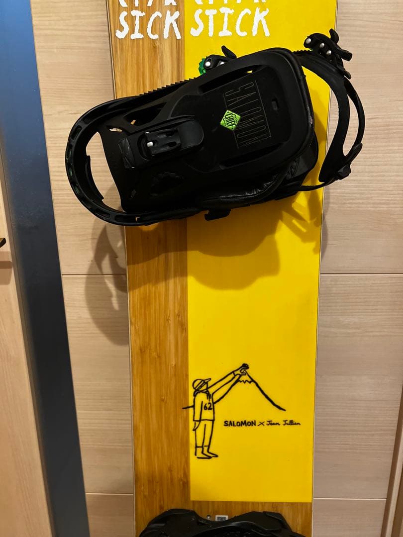 スノーボード salomon sickstick 162