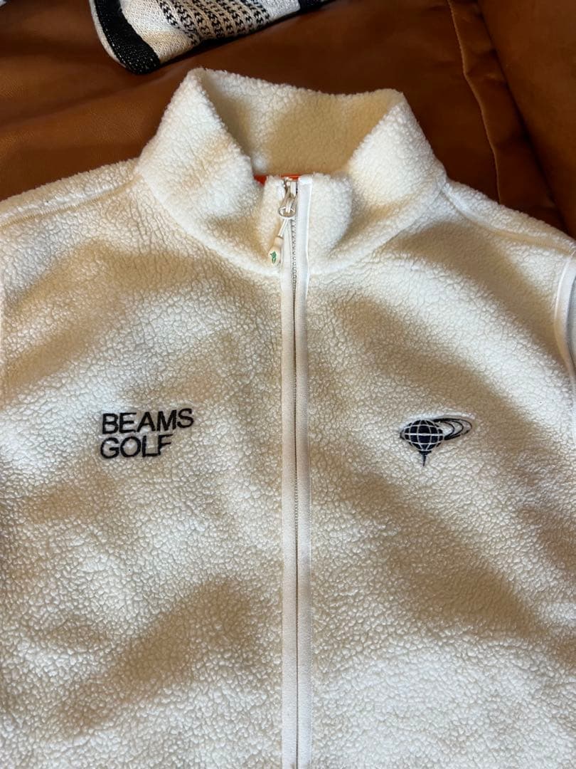 【美品】✳︎ビームスゴルフ✳︎メンズベスト ボア　BEAMS GOLF⭐︎