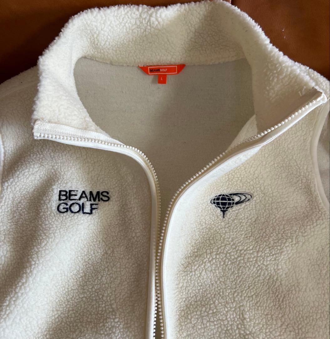 【美品】✳︎ビームスゴルフ✳︎メンズベスト ボア　BEAMS GOLF⭐︎
