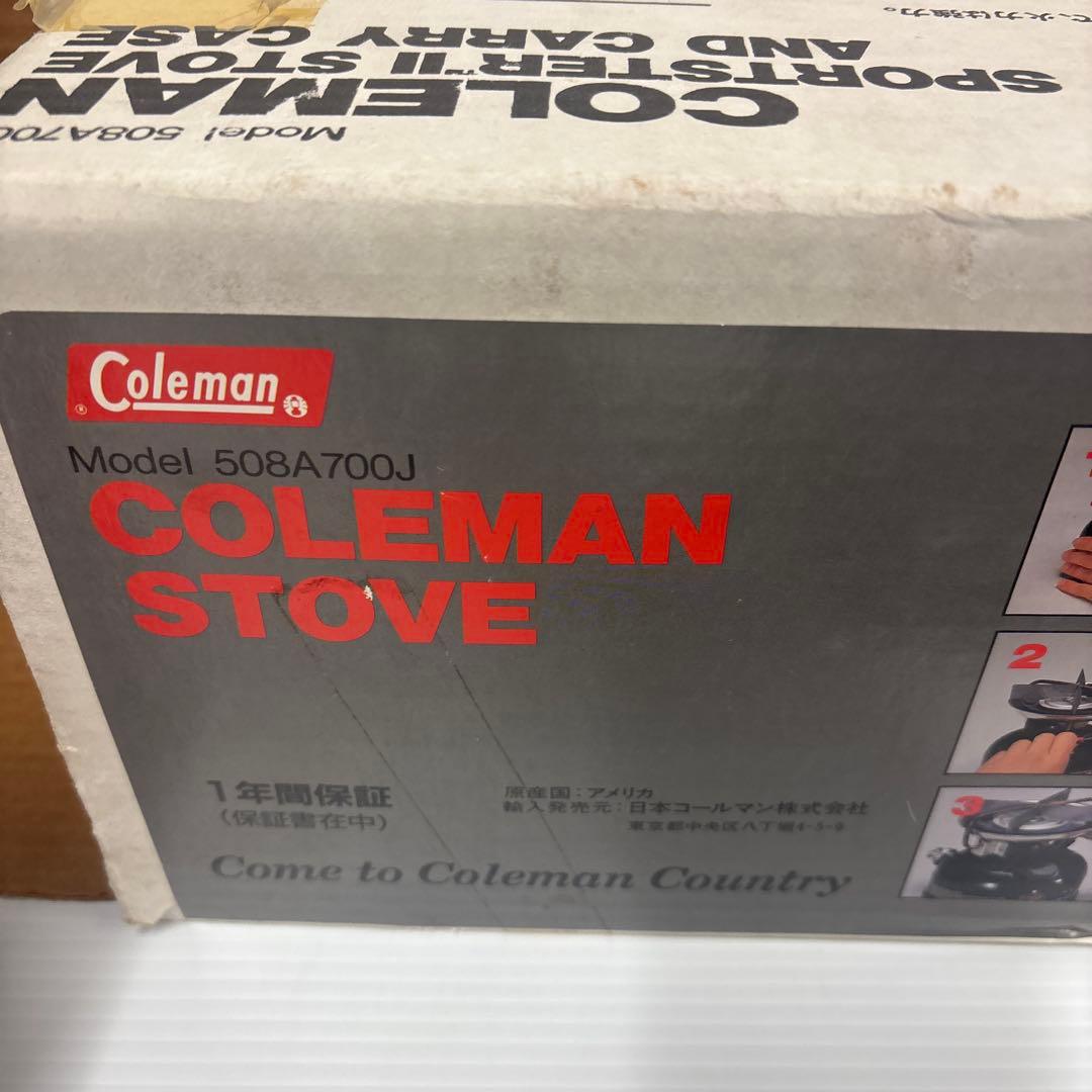 Coleman 508A700J スポーツスターⅡ シングルバーナー 箱付