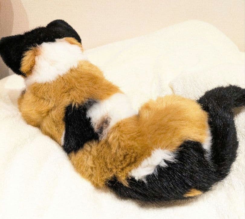 【KOSEN】極美品 タグ付き ケーセン 三毛猫 寝そべり猫 ドイツ