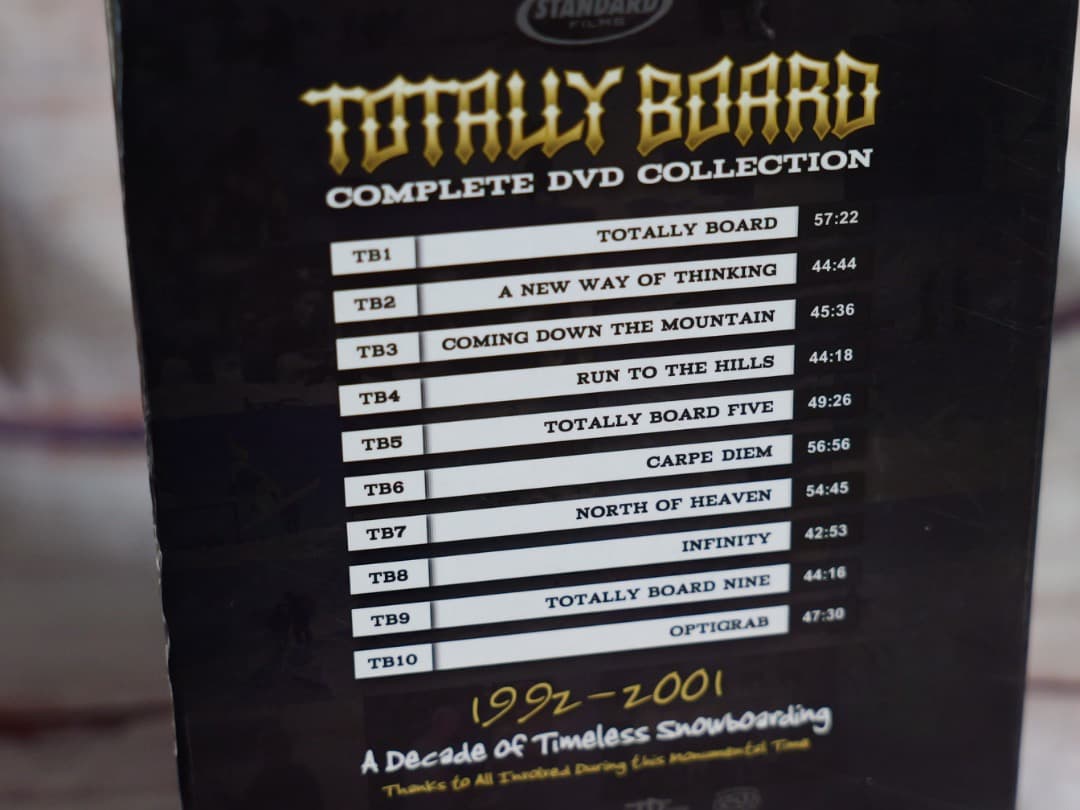 名作スノーボード DVD BEST OF TB コンプリート ROAD KILL