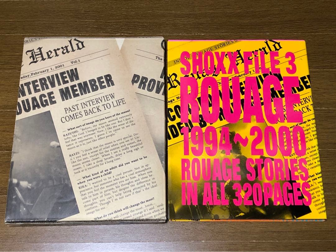 ★貴重 ［ROUAGE】SHOXX FILE 1994〜2000 限定品