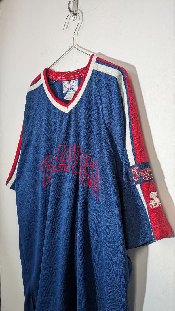 90s 【BRAVES】 アトランタブレーブス MLB ユニフォーム Mサイズ