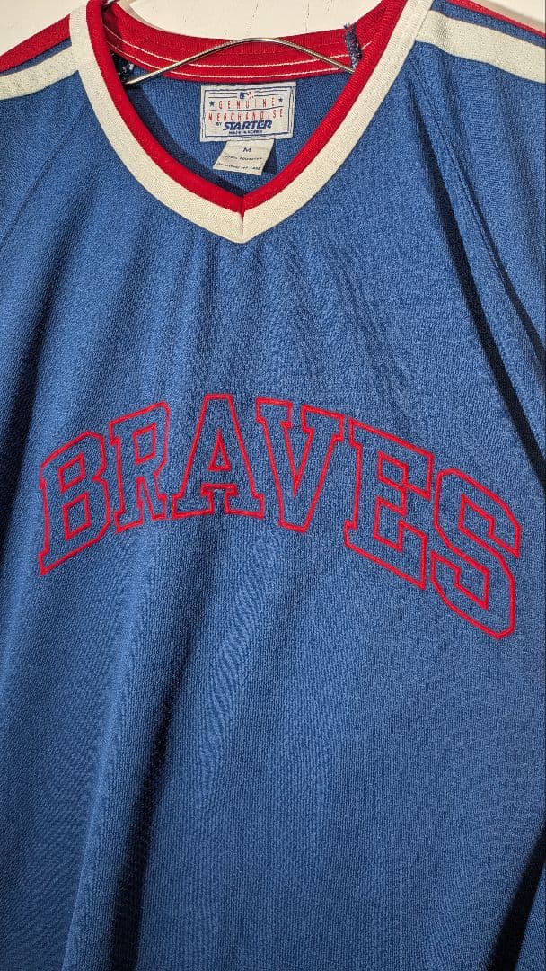 90s 【BRAVES】 アトランタブレーブス MLB ユニフォーム Mサイズ