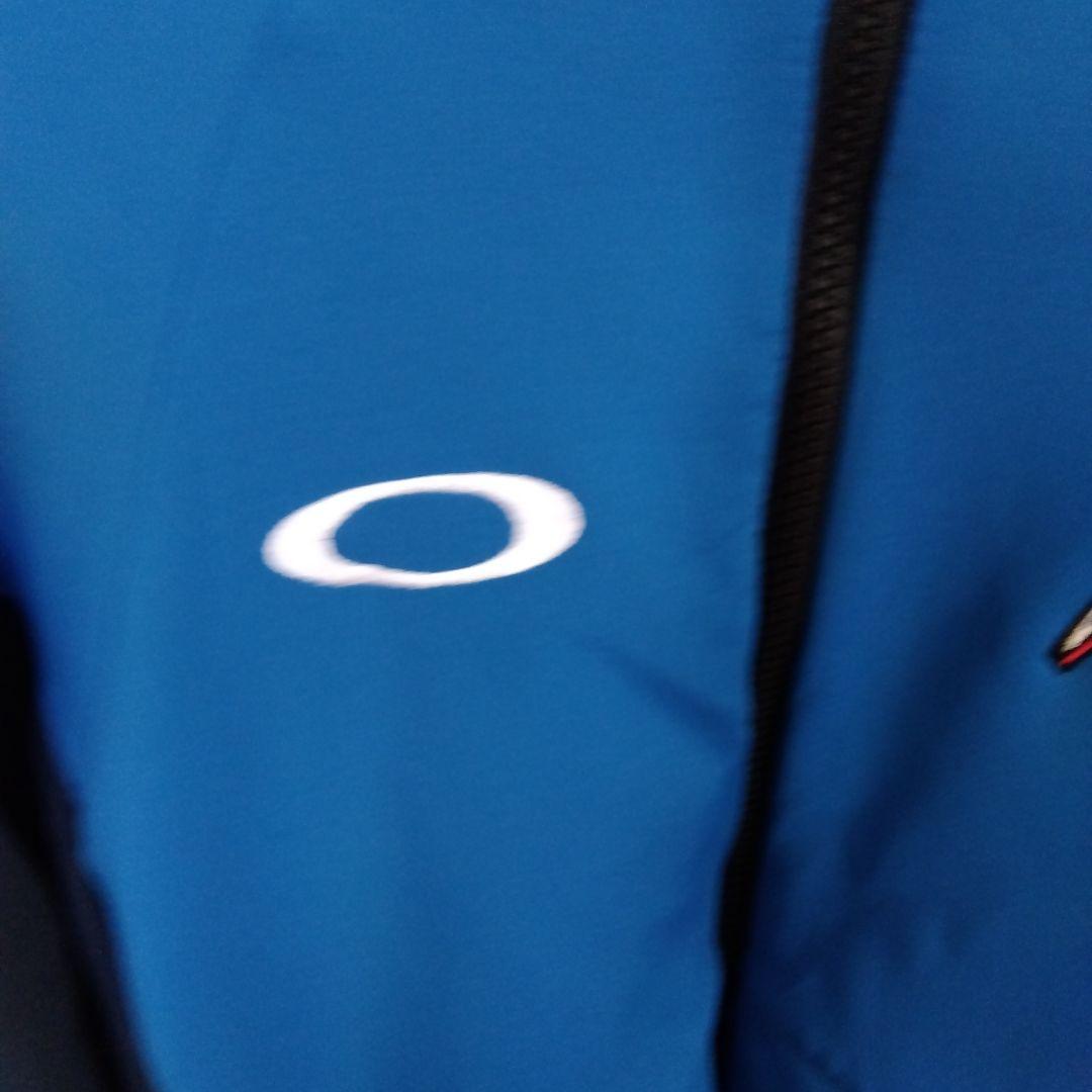 日本ハムファイターズOakley ブルー ジップアップジャケットJPN Mサイズ
