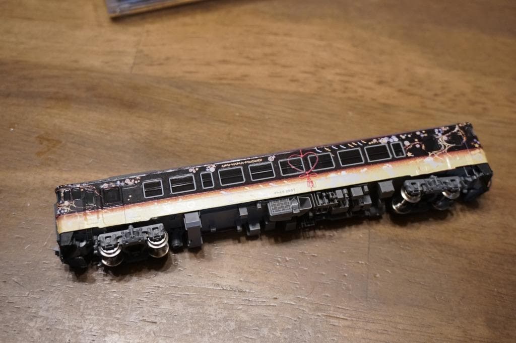 TOMIX キハ40　2007 播但線　「うみやまむすび」号仕様　T車 1両