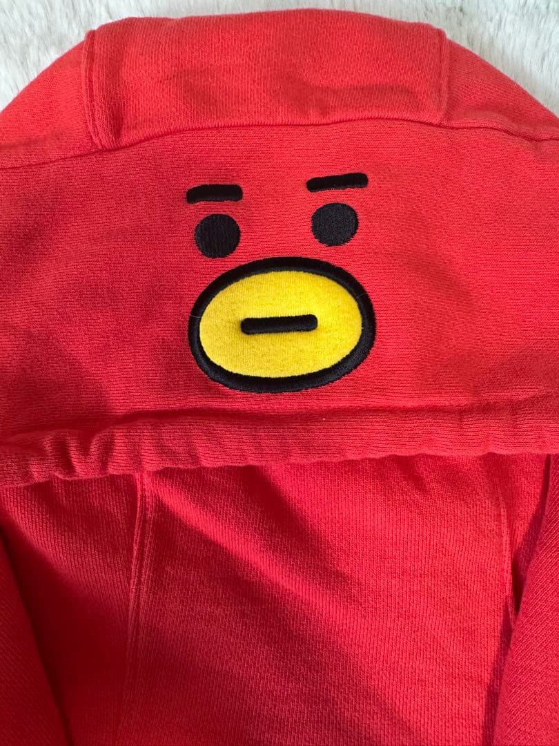 BTS BT21 公式 TATA パーカー　テテ　V　Mサイズ《完売品》