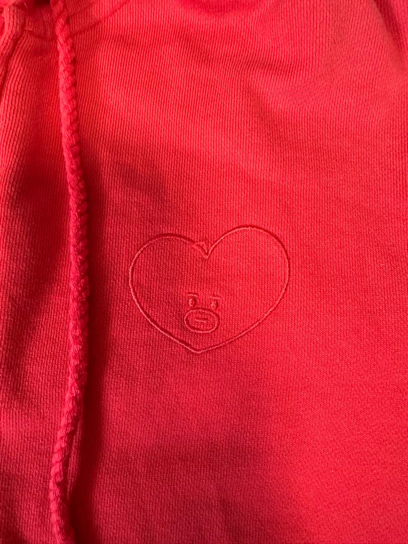 BTS BT21 公式 TATA パーカー　テテ　V　Mサイズ《完売品》