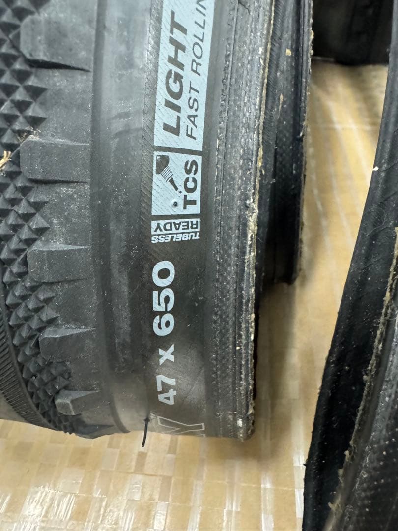 WTB BYWAY 47×650b 2本セット タイヤ　650b 黒