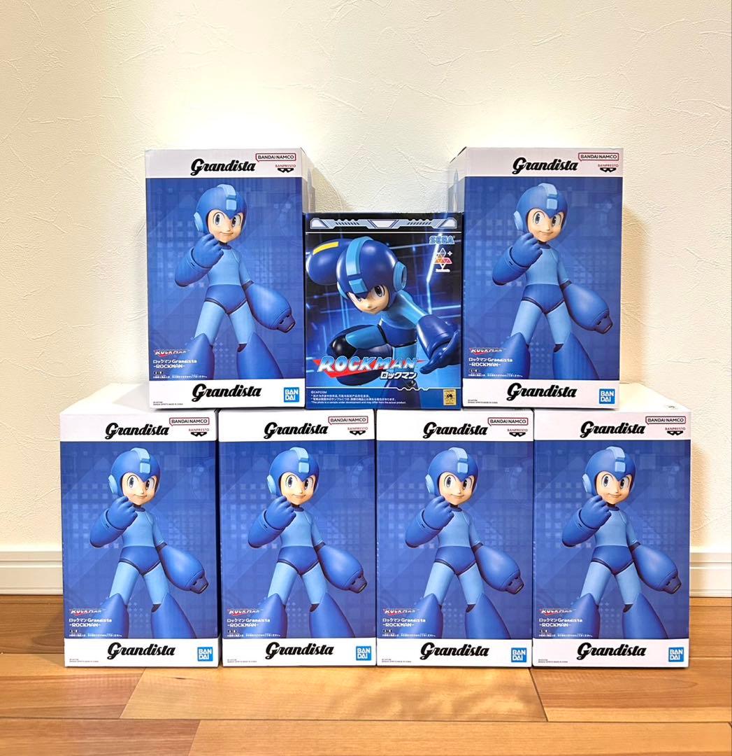 ロックマン　フィギュア　Grandista　グランディスタ他　7個セット