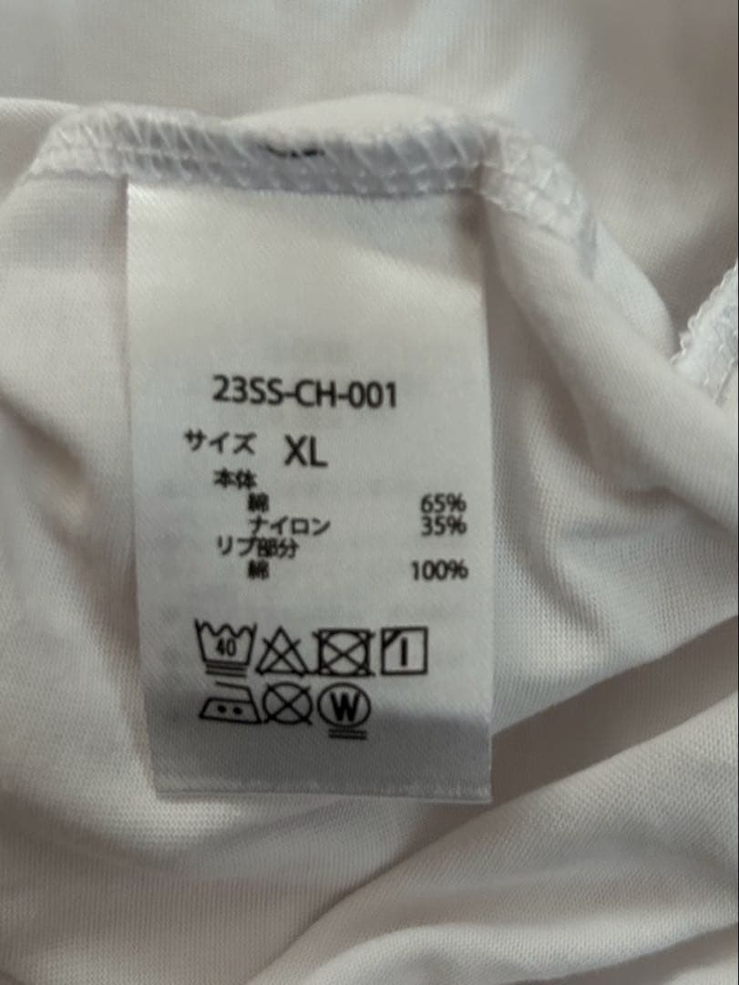 美品　キャプテンズヘルムゴルフ　モックネック　XL　白