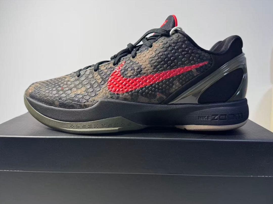 Nike Kobe シューズ ブラック/レッド kobe6