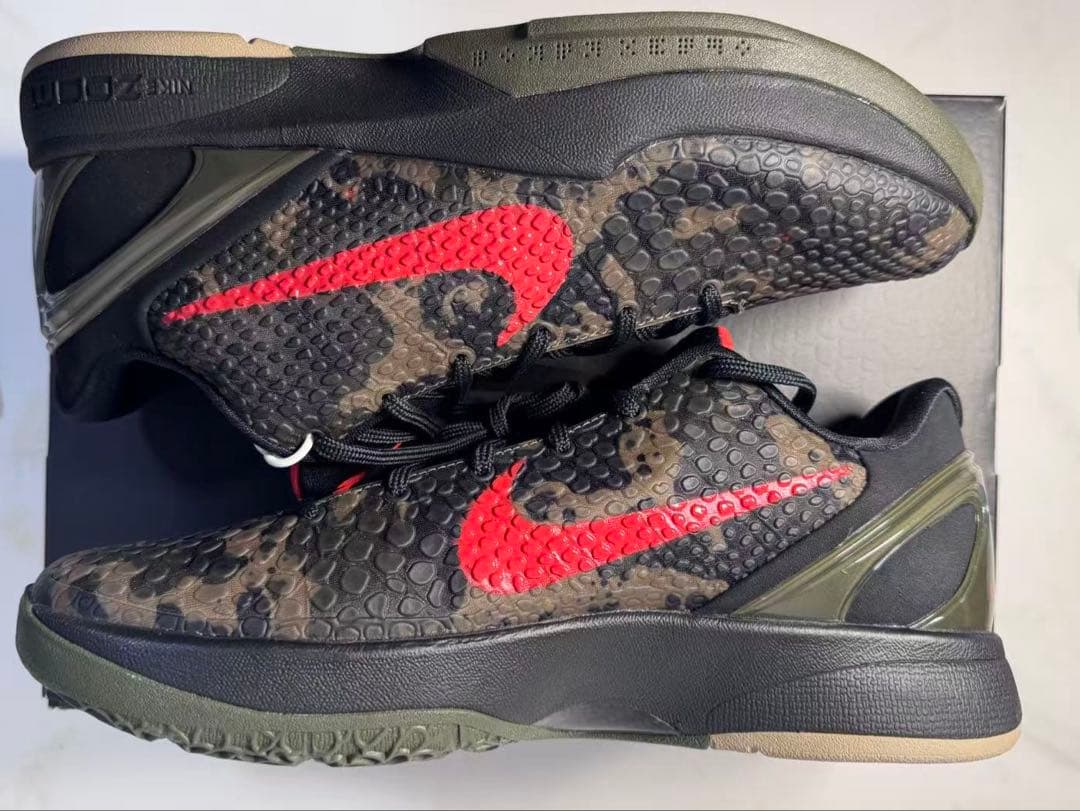 Nike Kobe シューズ ブラック/レッド kobe6