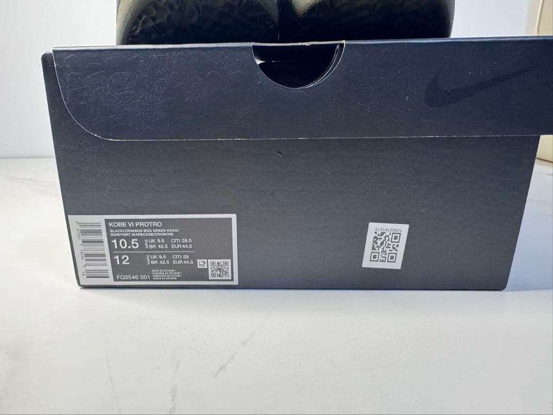 Nike Kobe シューズ ブラック/レッド kobe6