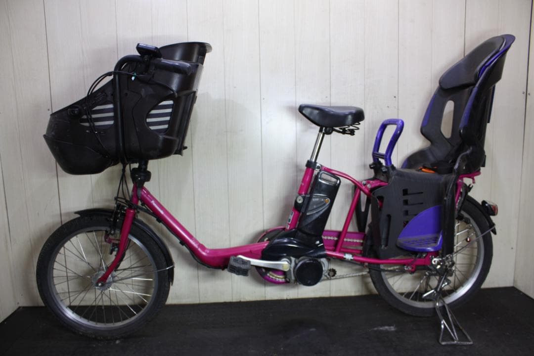 電動アシスト自転車 チャイルドシート2個付き