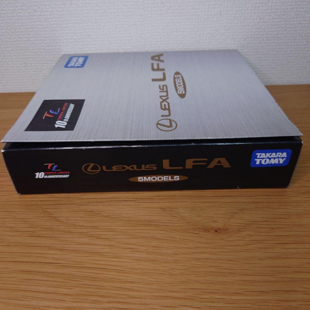 廃盤　トミカリミテッド 10周年　レクサス LFA　5モデル