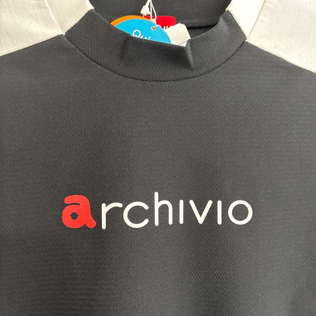 36 黒　ARCHIVIO レディース　 UV速乾ハイネックプルオーバー