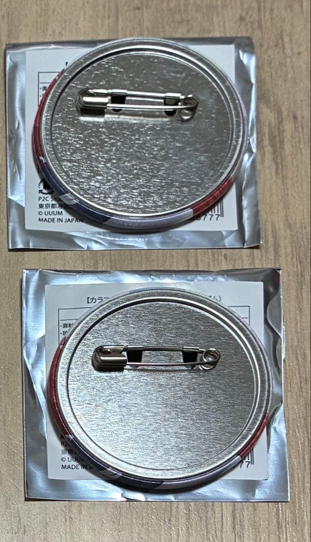 カラフルピーチ からぴち　 ファンミーティング 缶バッジ のあ