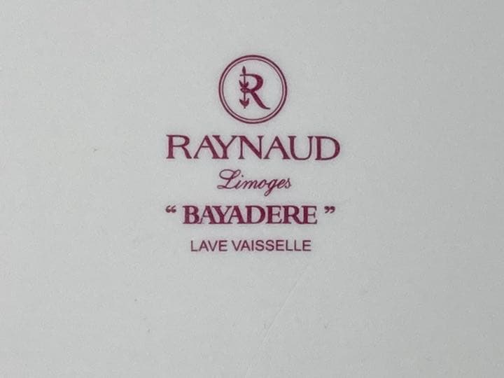 レイノー　リモージュ　RAYNAUD Limoges 大皿　かわいい