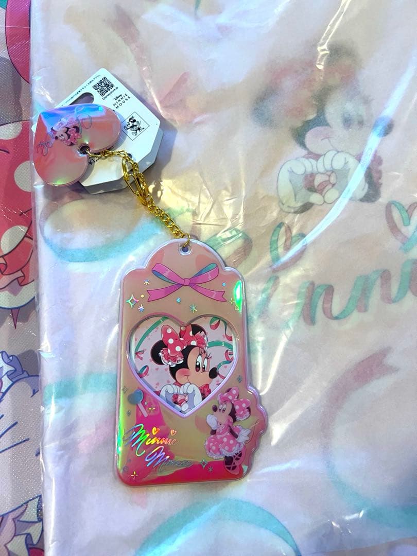 アイドルミニー　ミニー　アイドル　トートバッグ　カードケース　ディズニーストア
