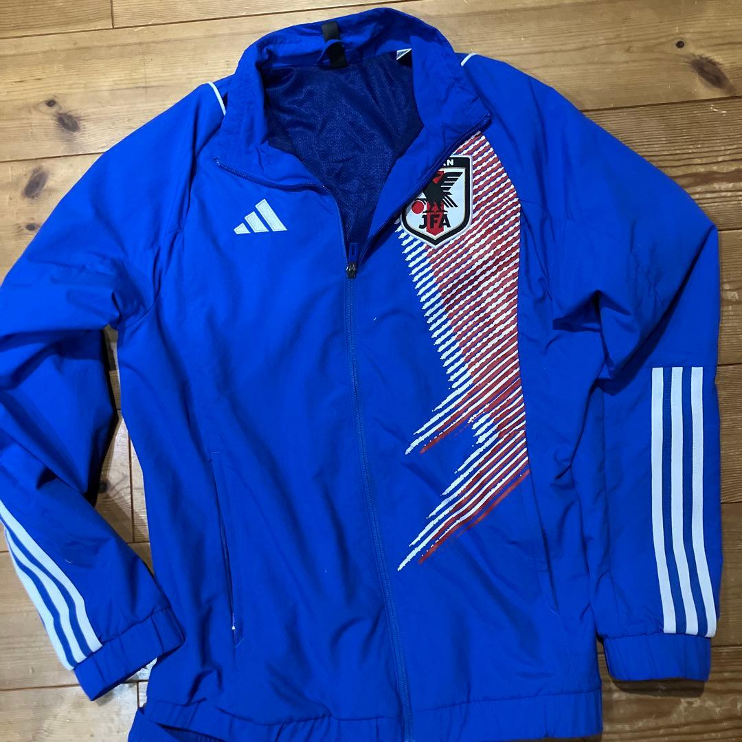adidas 日本代表 ジャージ上下セット 青　サムライブルー
