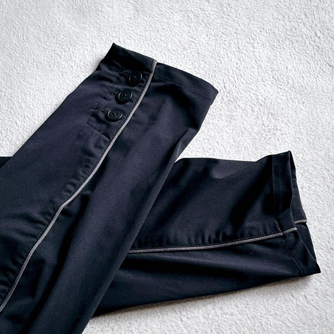 美品◇【FIDRA フィドラ】テーラードジャケット ストレッチ ブラック M