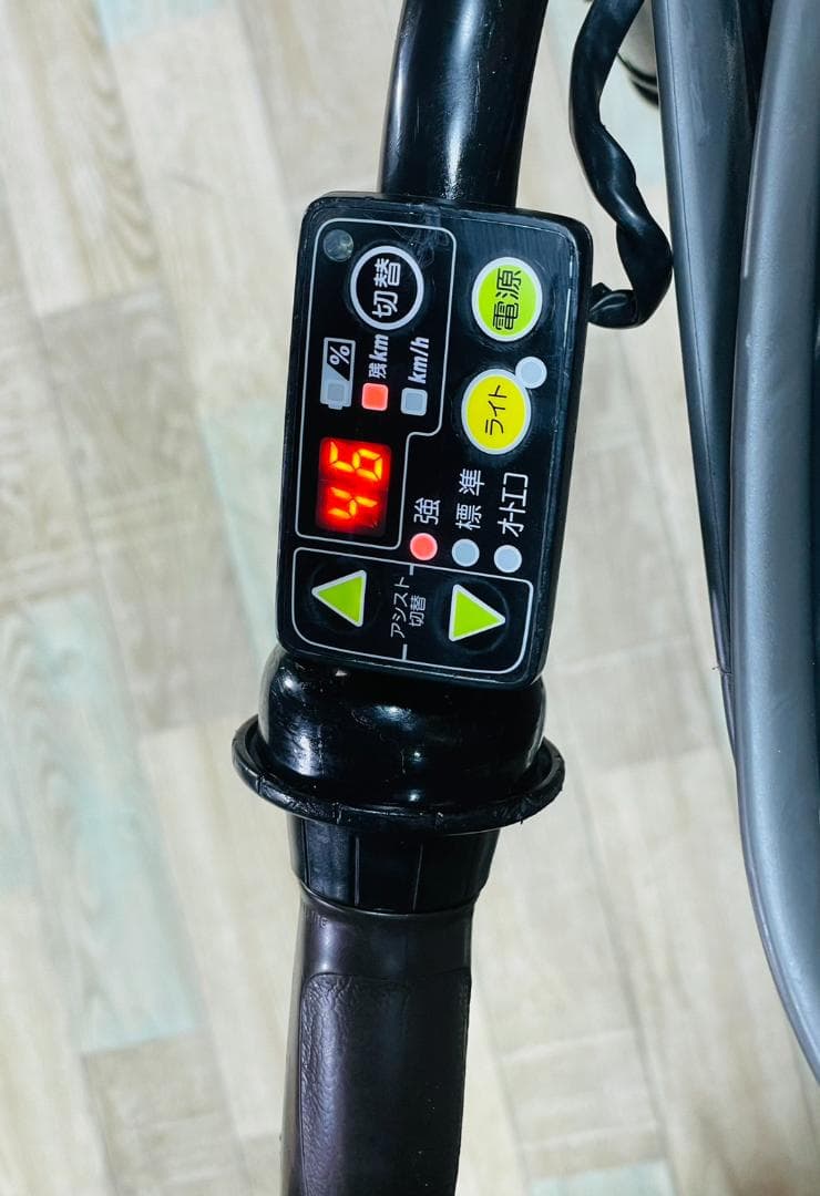 値上直前 2019年ビッケ ブリヂストン　子供乗せ電動アシスト自転車 H3775